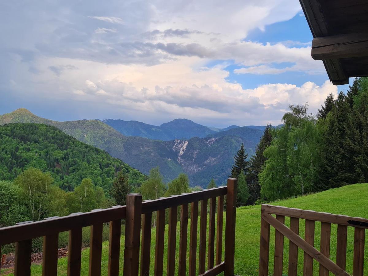 Chalet Chapeau Rar Castel Condino エクステリア 写真